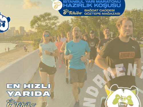 İSTANBUL YARI MARATONU HAZIRLIK KOŞUSU @ TCHIBO BAĞDAT CAD. GÖZTEPE MAĞAZASI