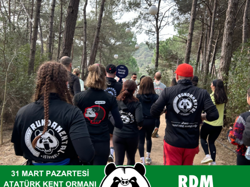 RDM THURSDAY X CALIFORNIA CEVİZİ KARIŞIK YARIŞ TSHIRTÜ KOŞUSU: ATATÜRK KENT ORMANI