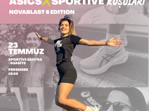 RUNDAMENTAL X ASICS X SPORTIVE KOŞULARI NOVABLAST 6 EDITION